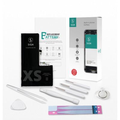 SiGN Komplett Kit för Batteribyte - iPhone XS