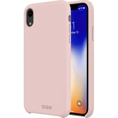 SiGN Liquid Silicone Case (iPhone X/Xs) - Svart