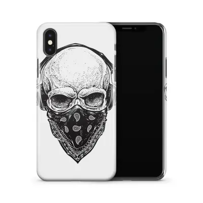 Skal till Apple iPhone X - Blommigt mönster - Orange