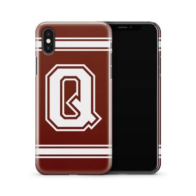 Skal till Apple iPhone X - Bokstav Q