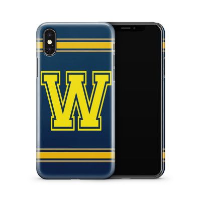 Skal till Apple iPhone X - Bokstav W