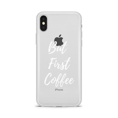 Skal till Apple iPhone X - But first Coffee