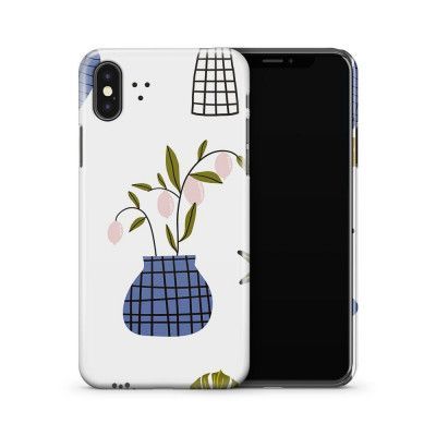 Skal till Apple iPhone X - Dödskalle - Magenta