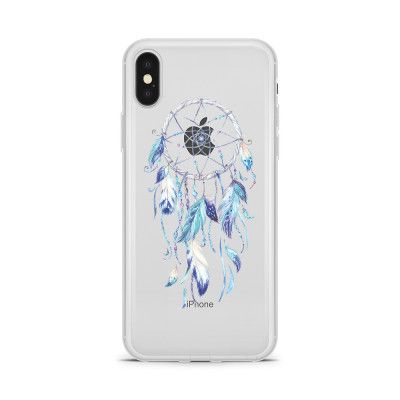 Skal till Apple iPhone X - Dream Catcher Blue