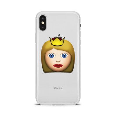 Skal till Apple iPhone X - Emoji Pricess