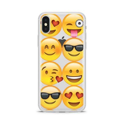 Skal till Apple iPhone X - Emojis
