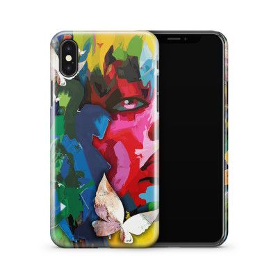 Skal till Apple iPhone X - Face Butterflies
