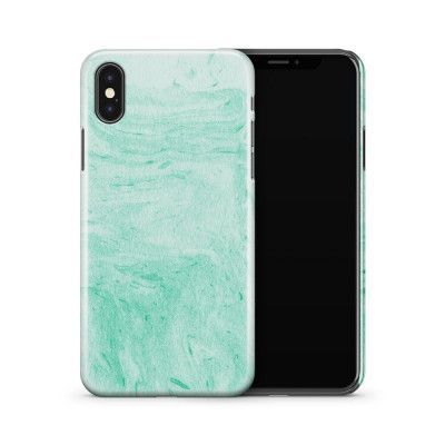 Skal till Apple iPhone X - Glad dödskalle - Rosa