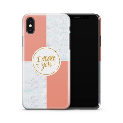 Skal till Apple iPhone X - I adore you