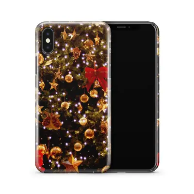 Skal till Apple iPhone X - Lila sommarblommor