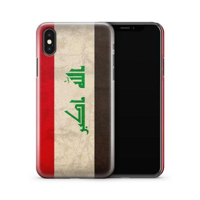 Skal till Apple iPhone X - Mörkt trä med spetsmönster