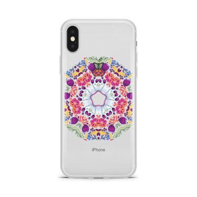 Skal till Apple iPhone X - Mandala Circle