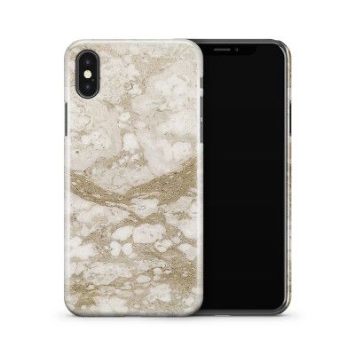 Skal till Apple iPhone X - Marble - Beige
