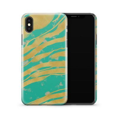 Skal till Apple iPhone X - Marble - Blå