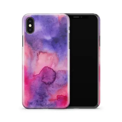 Skal till Apple iPhone X - Marble - Grön/Svart