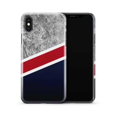 Skal till Apple iPhone X - Marble New England