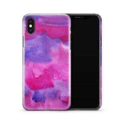 Skal till Apple iPhone X - Marble - Svart