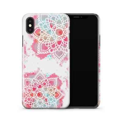 Skal till Apple iPhone X - Oriental flowers