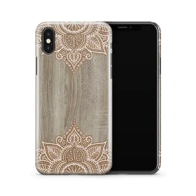 Skal till Apple iPhone X - Oriental flowers