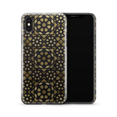 Skal till Apple iPhone X - Orientaliska blommor