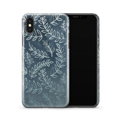 Skal till Apple iPhone X - Polka - Grön