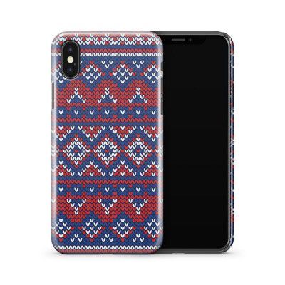 Skal till Apple iPhone X - Ränder - Guld/Beige