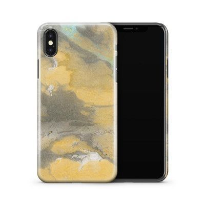 Skal till Apple iPhone X - Retro blommor