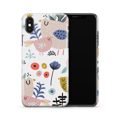 Skal till Apple iPhone X - Rost - Blå