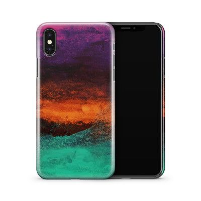 Skal till Apple iPhone X - Rust Rainbow