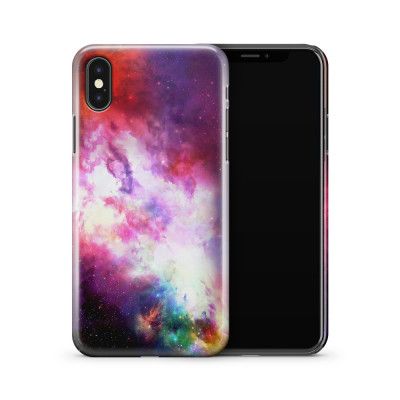 Skal till Apple iPhone X - Rymden - Lila