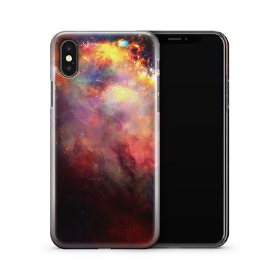 Skal till Apple iPhone X - Rymden - Svart