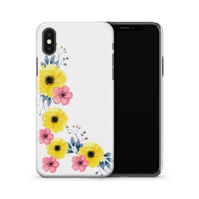 Skal till Apple iPhone X - Sommarblommor