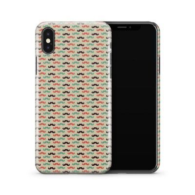 Skal till Apple iPhone X - Svarta plankor