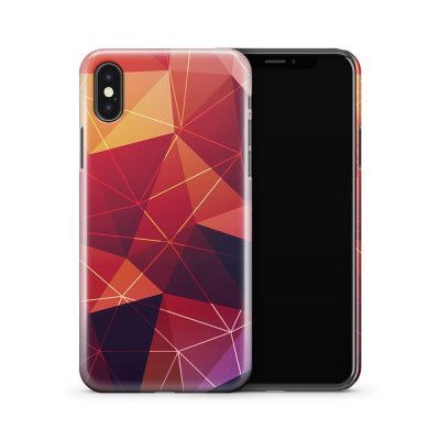 Skal till Apple iPhone X - Vattenfärg - Grön