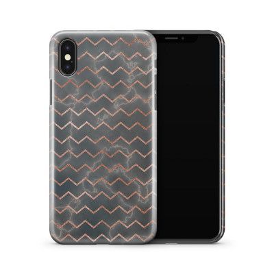 Skal till Apple iPhone X - Vattenfärg - Rosa