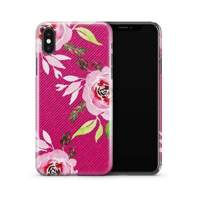 Skal till Apple iPhone X - Xoxo - Rosa