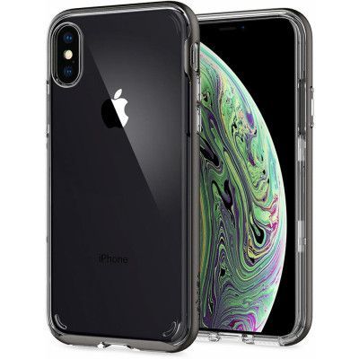 Spigen Neo Hybrid Crystal (iPhone Xs) - Silver