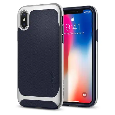 Spigen Neo Hybrid Skal till Apple iPhone X - Satin