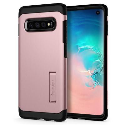 SPIGEN Tough Armor Skal till Samsung Galaxy S10 - RoséGuld