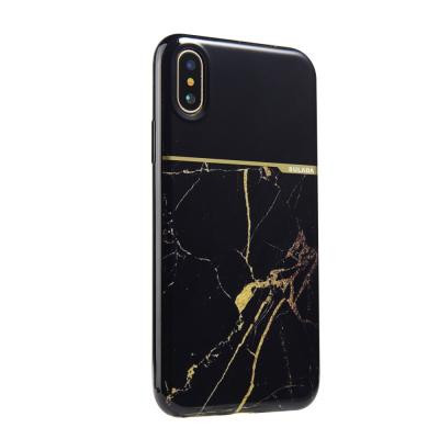 Sulada Marble Series Skal till iPhone XS / X - Svart