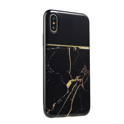 Sulada Marble Series Skal till iPhone XS / X - Svart