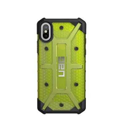 UAG iPhone X/XS, Plasma Cover, Gul/Svart