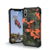 UAG Pathfinder Camo Case (iPhone X/Xs) - Grön/orange