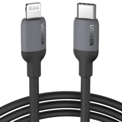 Ugreen Power USB-C till Lightning kabel 1m - Svart