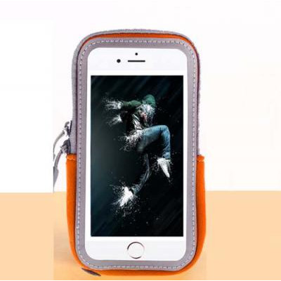 Universalt sportarmband för mobiler upp till 6.5 tum - Orange