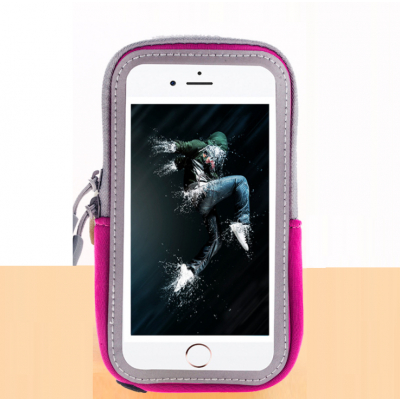 Universalt sportarmband för mobiler upp till 6.5 tum - Rosa