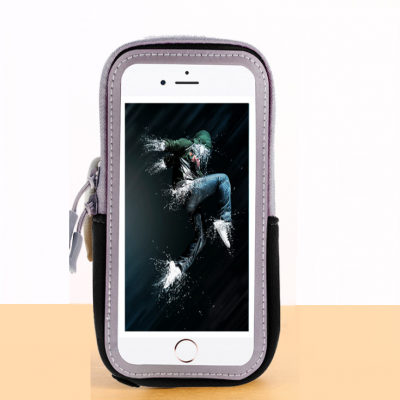 Universalt sportarmband för mobiler upp till 6.5 tum - Svart