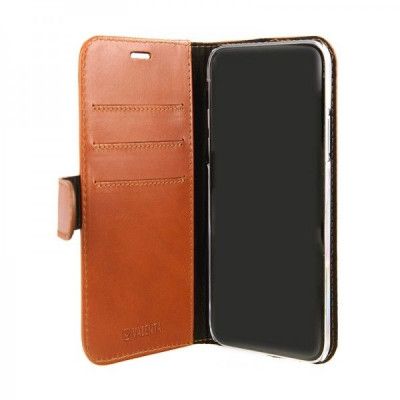 Valenta Booklet Classic Luxe (iPhone X/Xs) - Ljusbrun