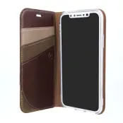 Valenta Booklet Supreme (iPhone X/Xs) - Brun