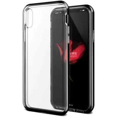 Verus Crystal Bumper Skal till Apple iPhone XS / X - Svart
